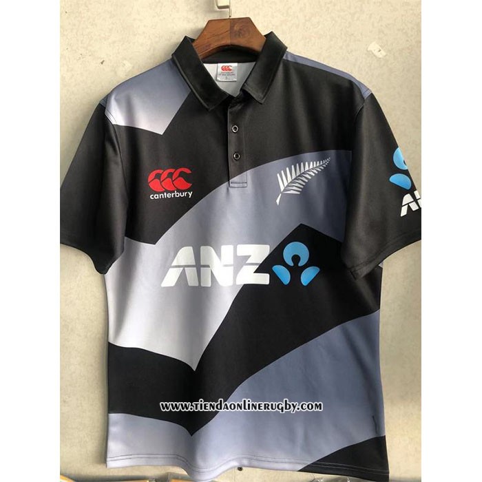 Camiseta Polo All Blacks Rugby 2020-2021 Negro